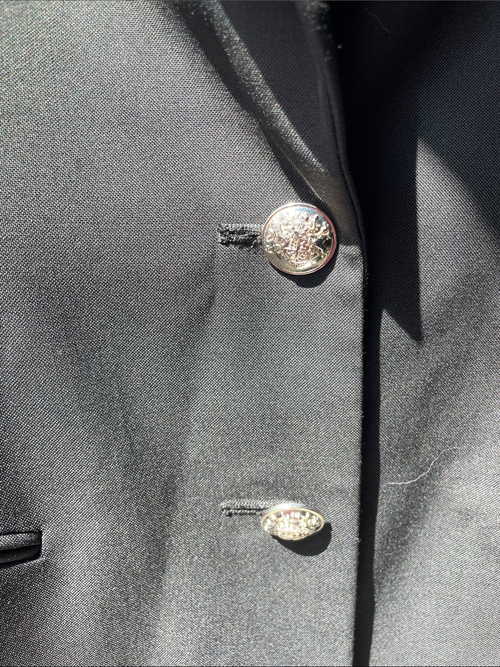 VTG LANVIN WOOL BLAZER - Picture 7 of 8